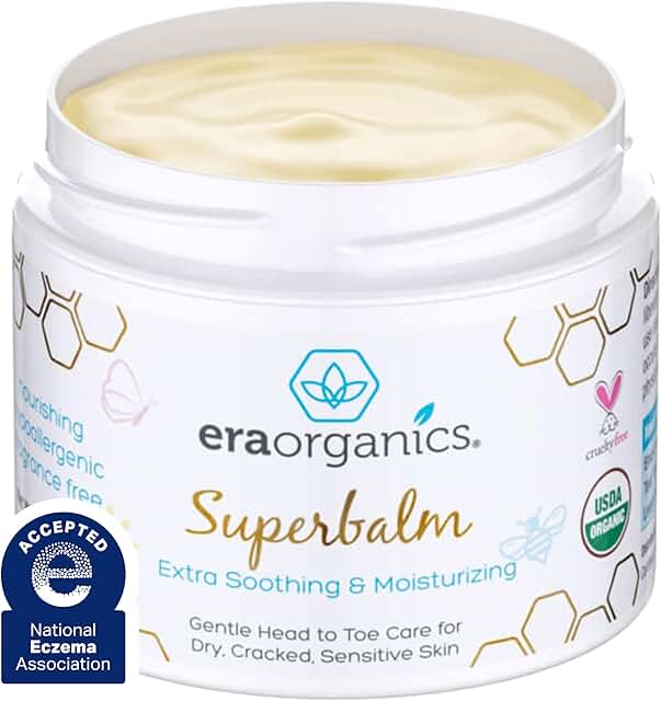 Era Organics USDA Organic Healing Ointment for Baby Eczema & Cradle Cap