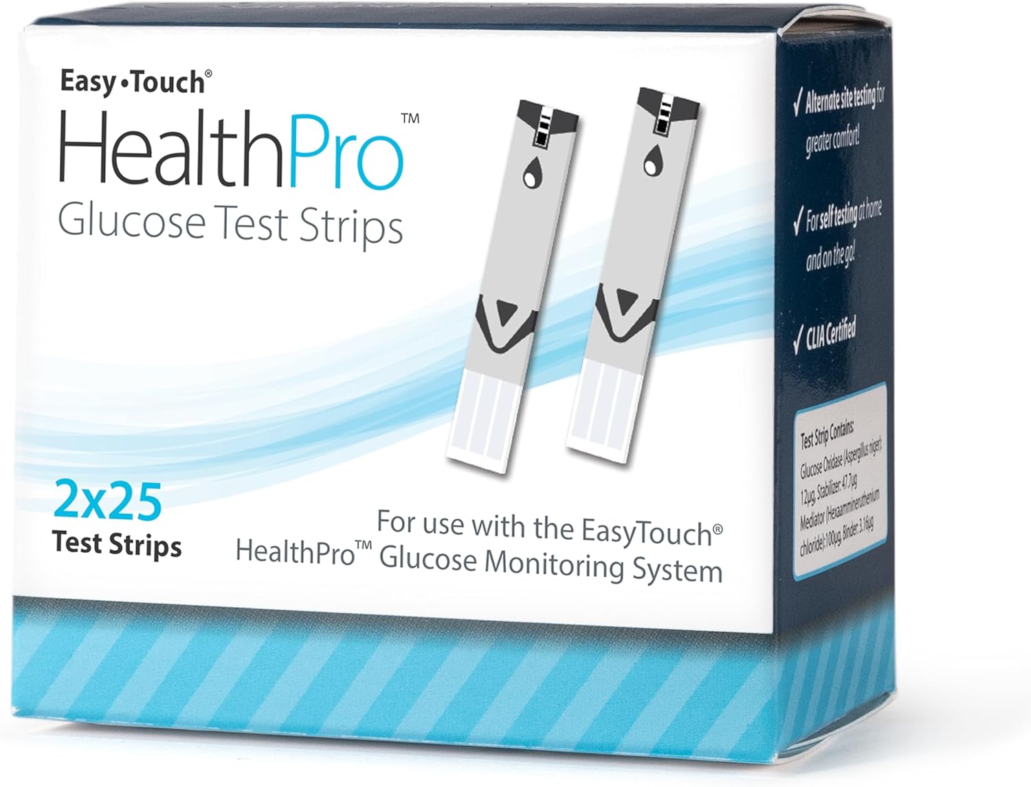 Easy Touch HealthPro Glucose Test Strips (50ct) Easy Touch HealthPro Glucose Test Strips (50ct)