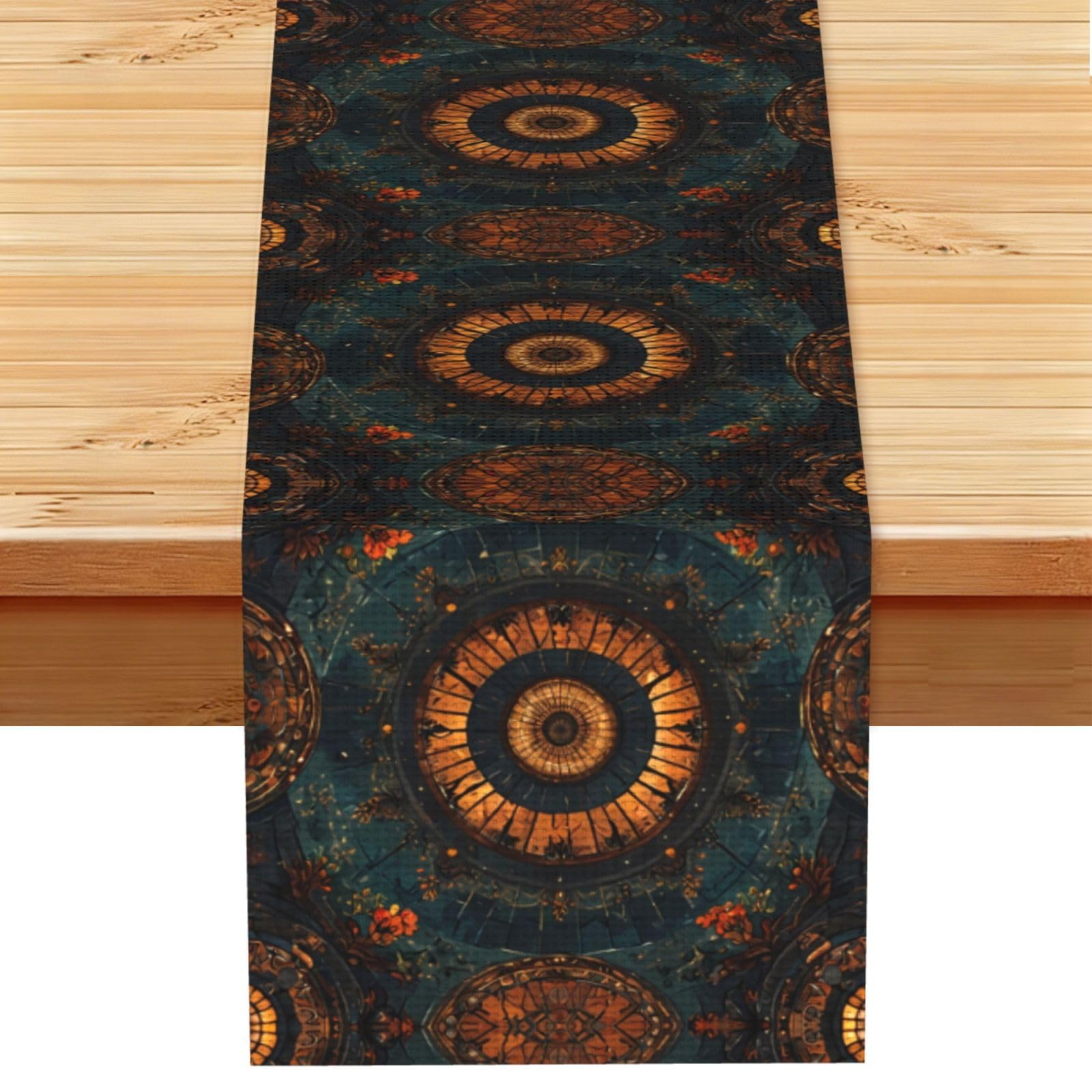 Dome Linen Feel Table Runner Wedding Party Home Decoration