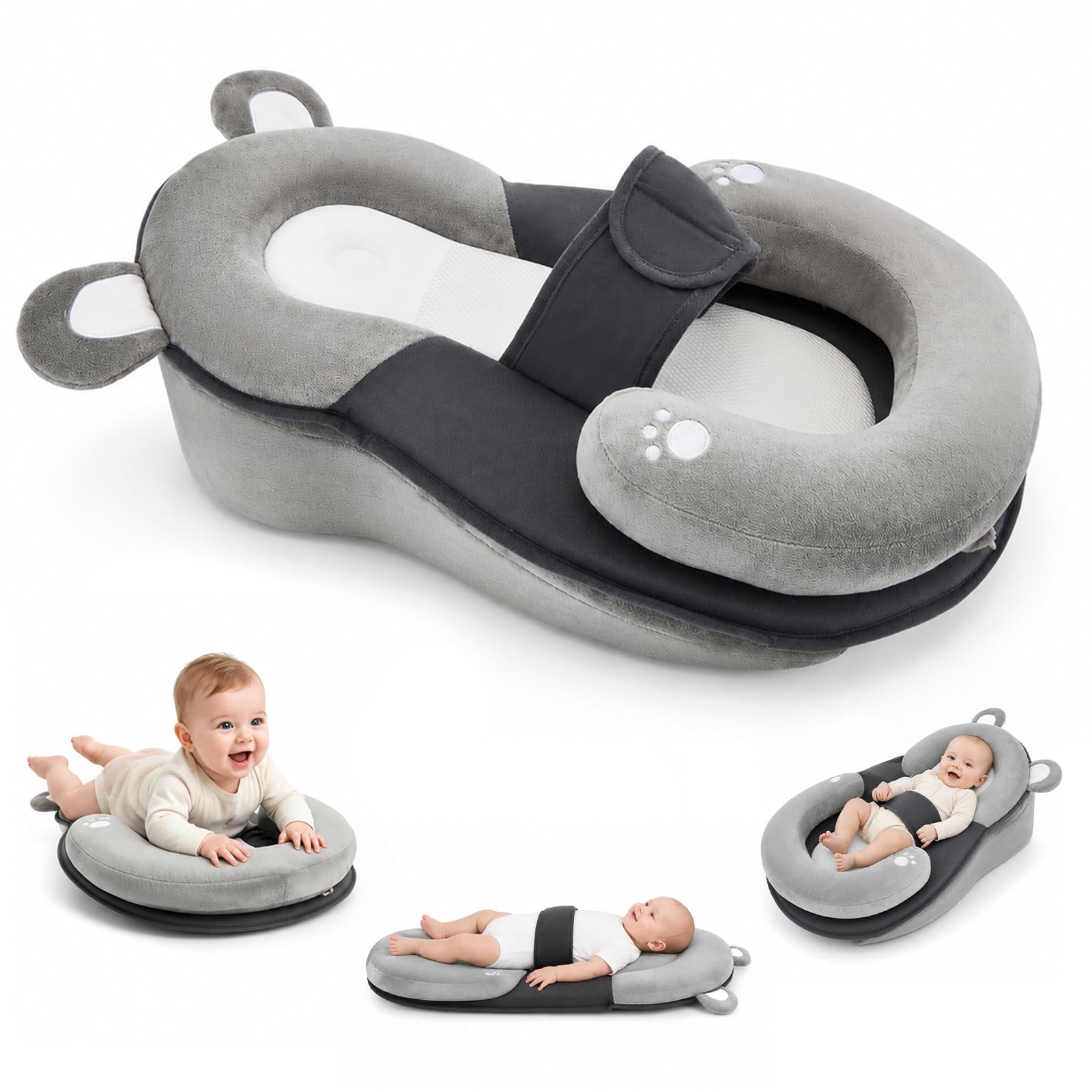 Mom Breastfeeding Pillow Baby Feeding Support Pillow Adjustable Mom Nursing Support Pillow Breastfeeding Bottle Feeding Detachable Washable Gift for Newborn New Mother for Feeding Comfort Optimization