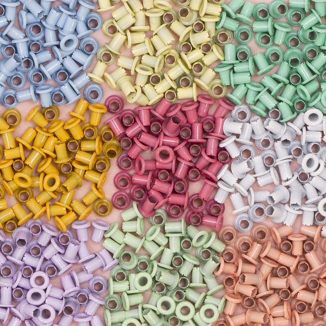 Craftelier - Pack of 50 Mini Metallic Eyelets Ideal for Scrapbooking and Crafts, gold - Image 3