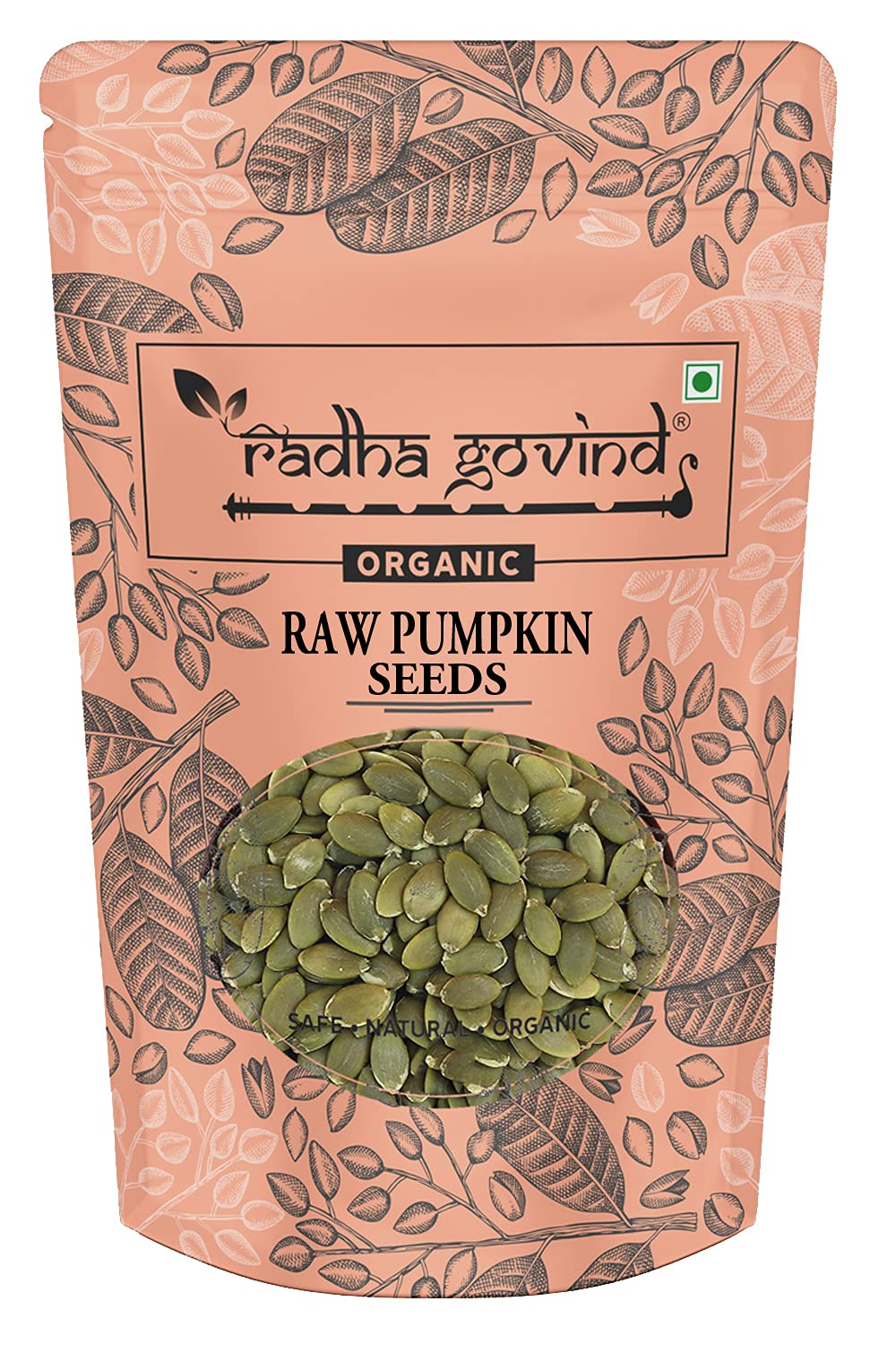 Radha Govind Pumpkin Seeds for Eating 500 gm Rich in Dietary Fiber Healthy Snacks, Rich Source of Zinc and Antioxidants. (B092THZQX7) Amazon Price History, Amazon Price Tracker