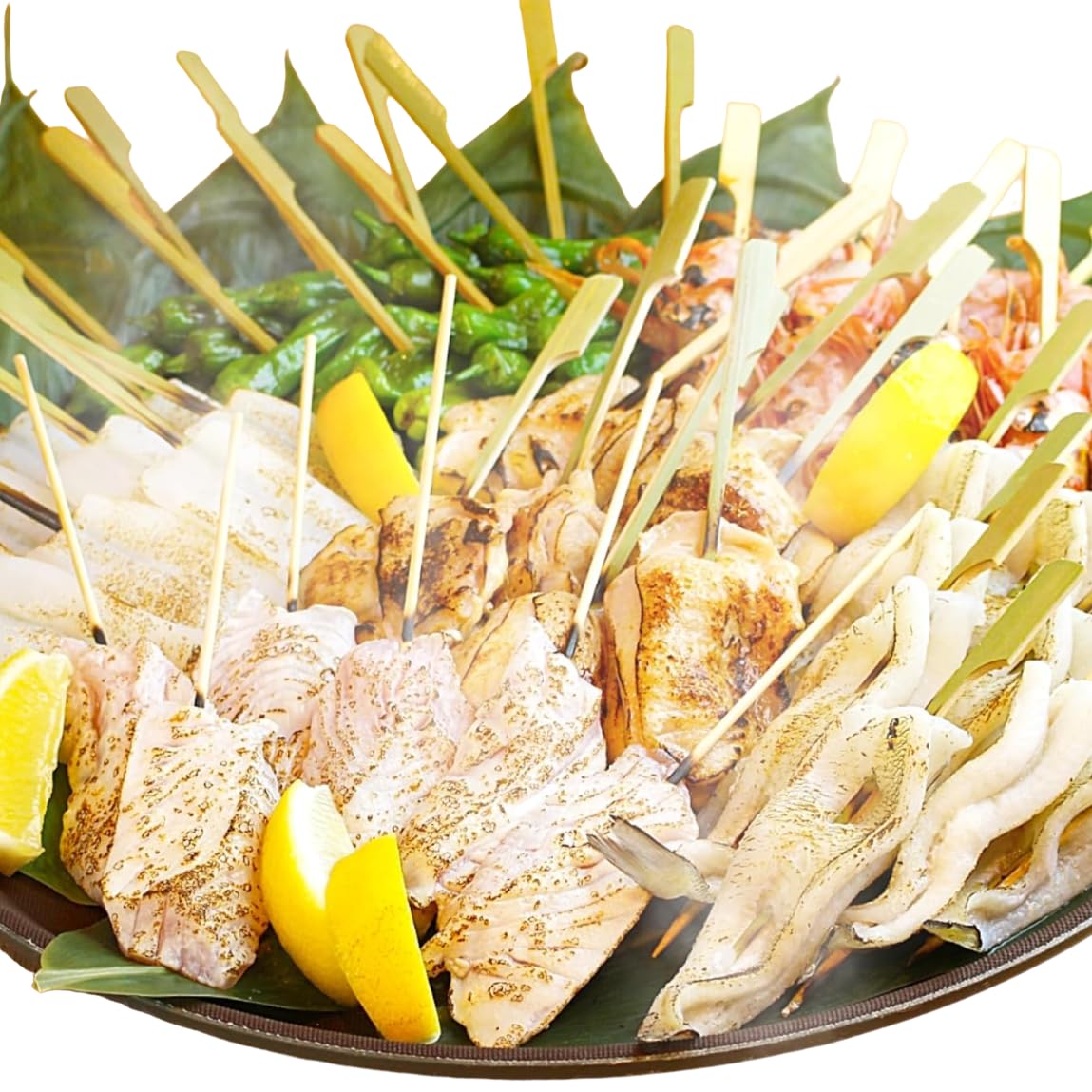 Amazon.co.jp: 【 コスパ最強 】 大幸魚類 海鮮 串焼き 食べ放題 計 50