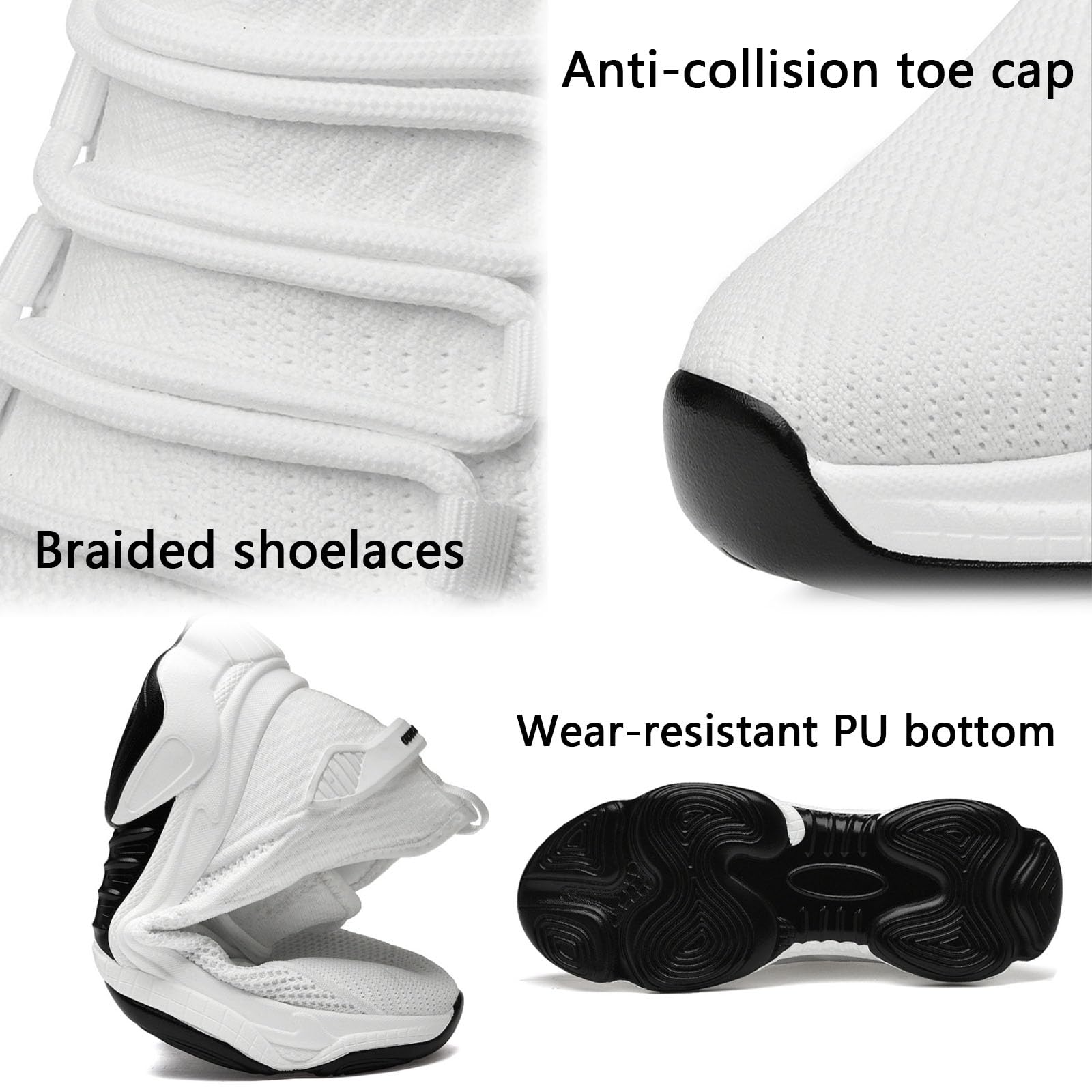Elevate Shoes Herren, 4/6/8/10cm Elevateshoes, Schuhe Die Größer Machen Herren, Breathable Non-Slip Invisible Trainers