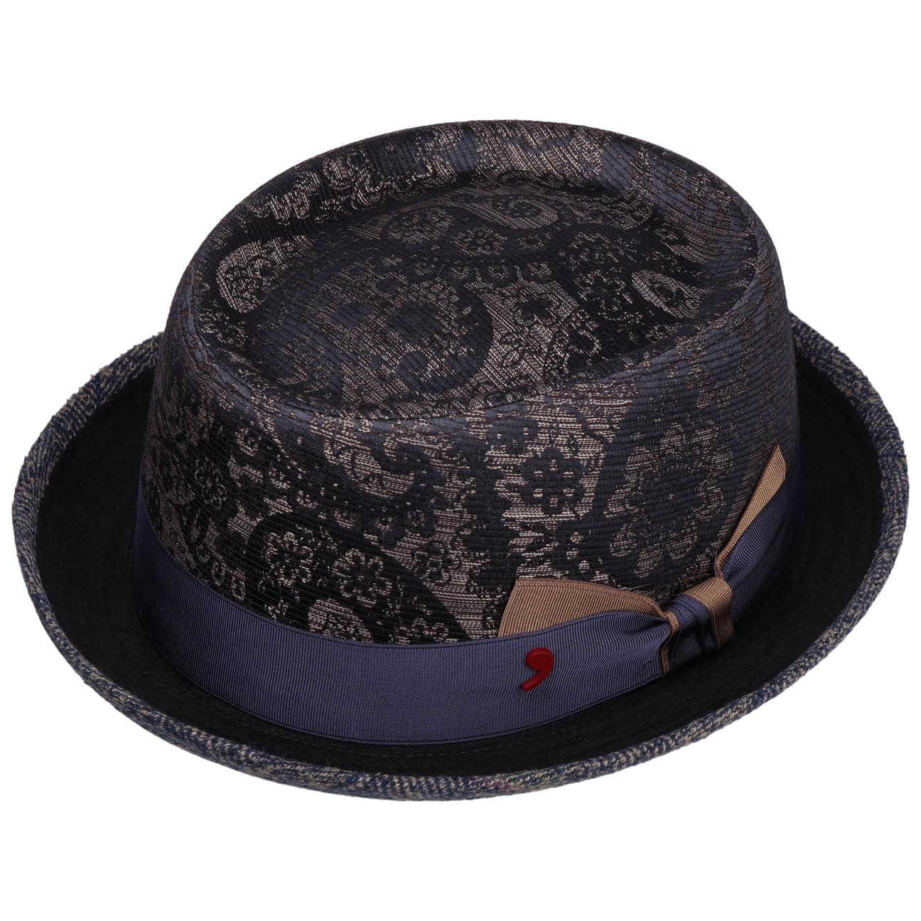 Cappello Paisley Pork Pied’Este Uomo - Made in Italy da Musicista con Fodera Autunno/Inverno