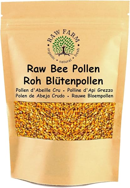 1 kg Roh-Blütenpollen Granulat – 100% Natürlich & Unverarbeitet | Reich an Vitaminen, Mineralstoffen & Antioxi
