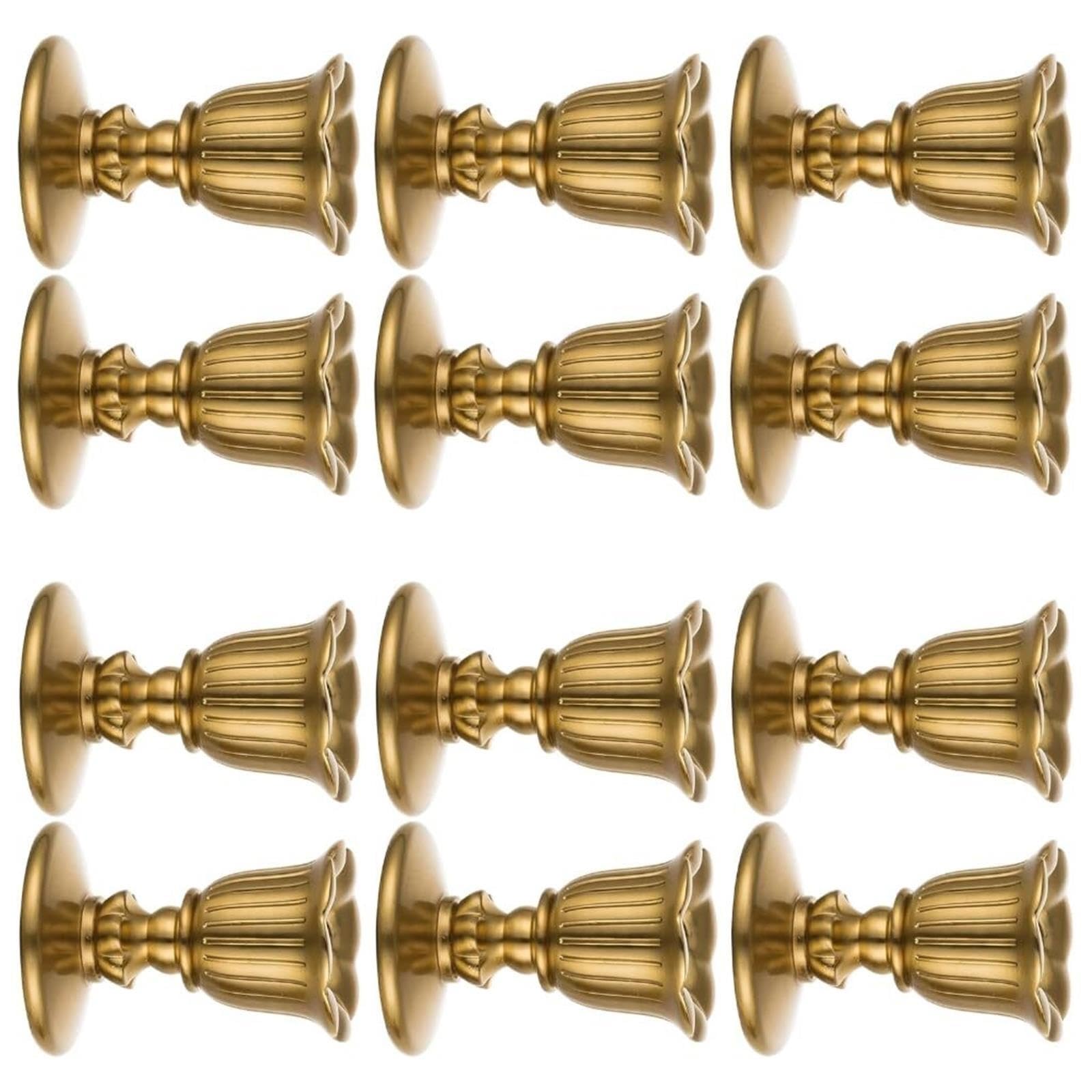 YOFAB Portavelas Candelabros cónicos Candelabro Retro Palo Decorativo Decoración del hogar(12)