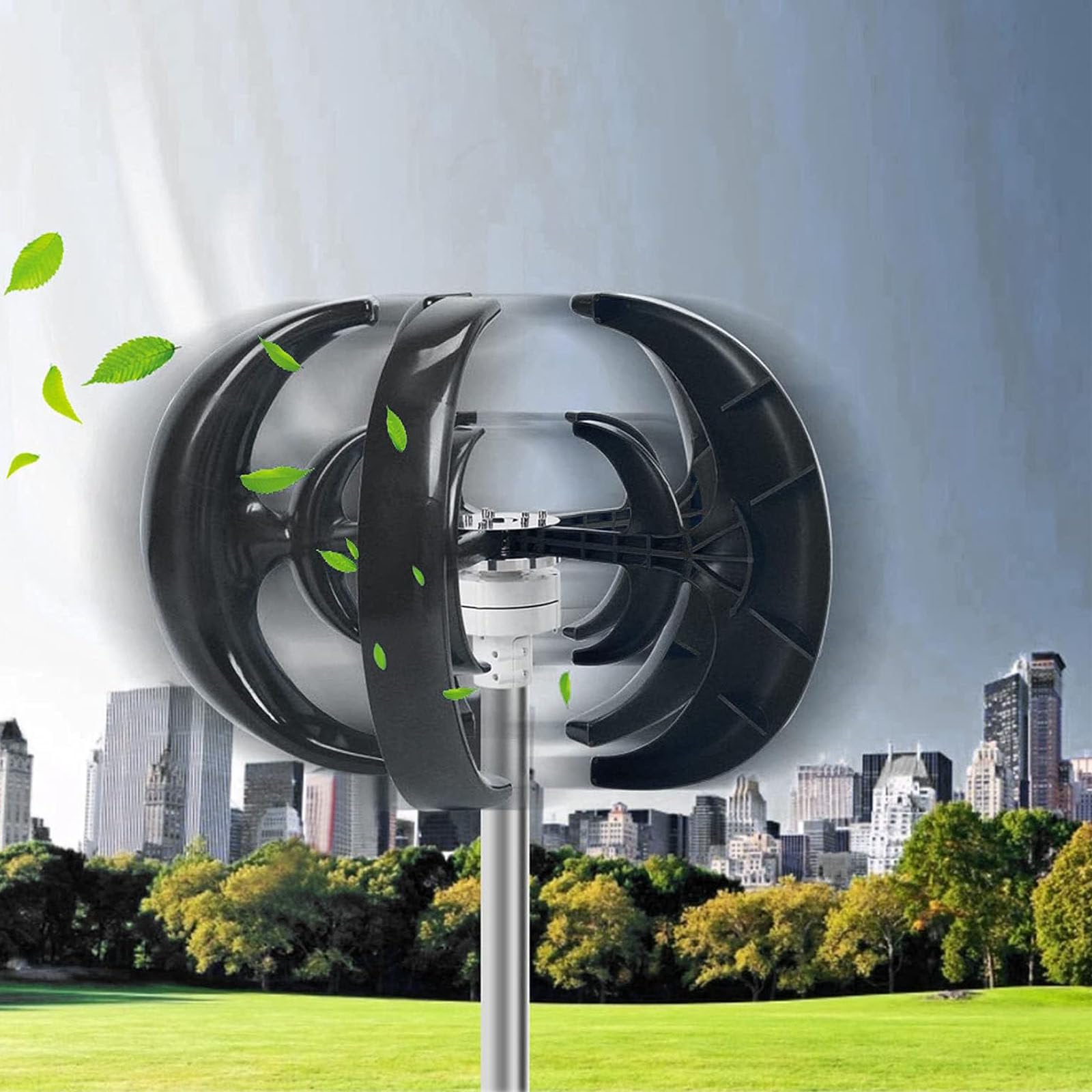 Éolienne verticale 2000W pour alimenter votre maison écologique en toute sérénité
