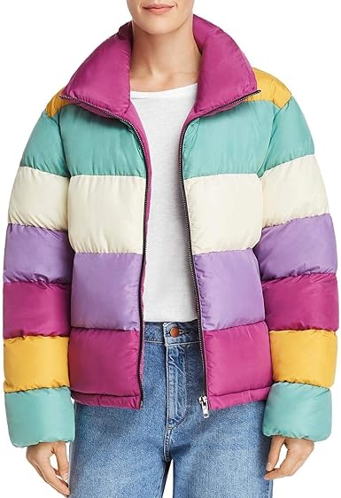rainbow puffer jacket uk