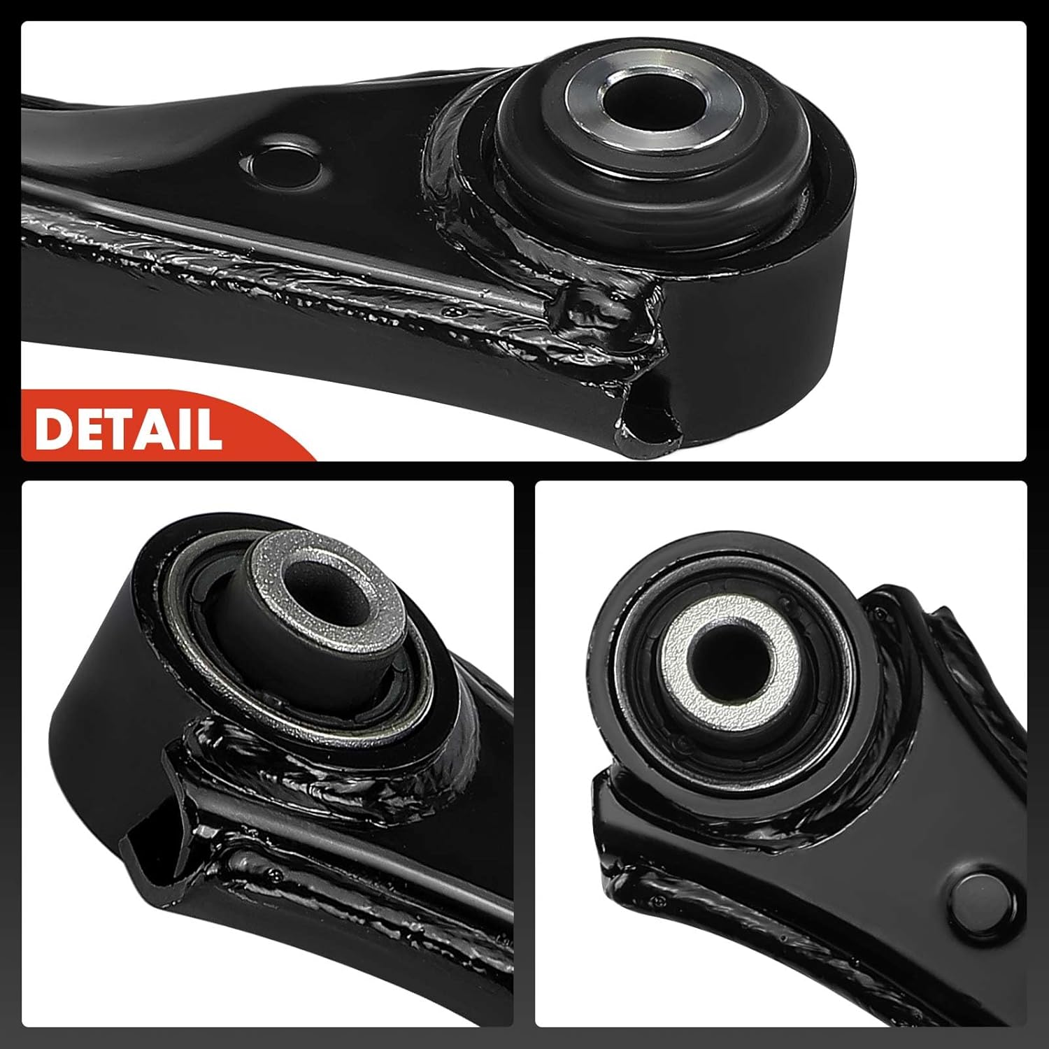 A-Premium 2 x Rear Upper Control Arm, with Bushing, Compatible with Chevrolet Malibu 2013-2015, Impala 2014-2019, Malibu Limited 2016 & Buick LaCrosse 2013-2016, Regal 2013-2017