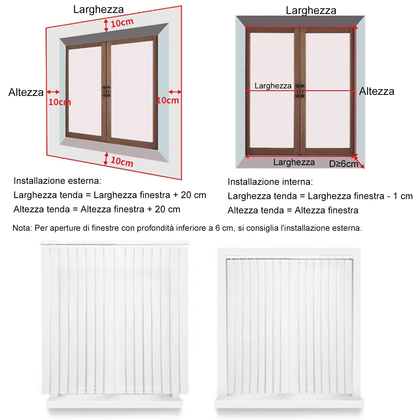 Tenda a Strisce Verticali con Bande in Tessuto 89 MM,Veneziane da Interno,Tende Lamelle Verticali Oscuranti,Isolate Termicamente,per Porte Scorrevoli,Personalizzabili (165cm x 95cm)