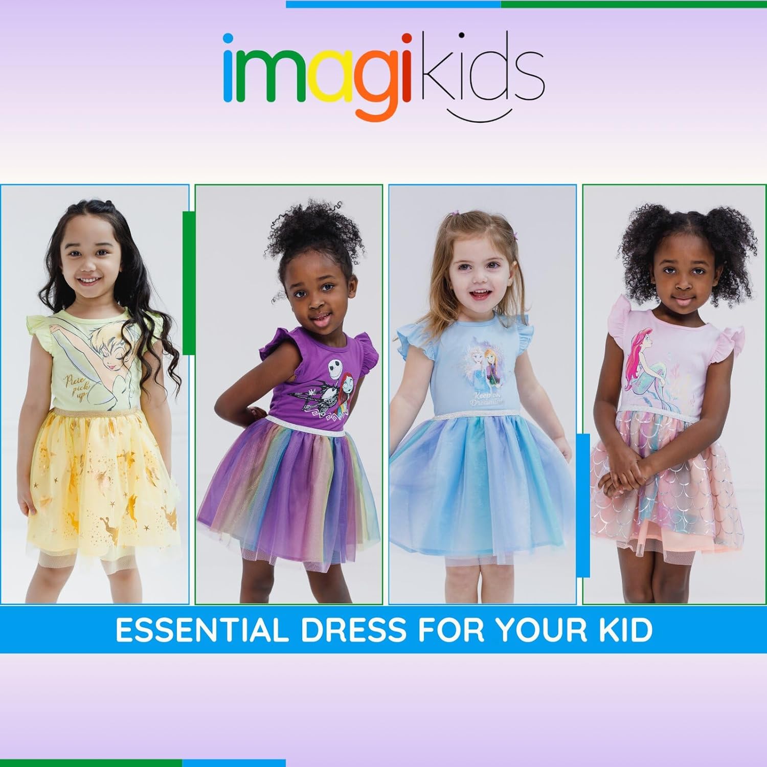 Disney Tulle Tutu Dress Infant to Big Kid Sizes (12 Months - 18-20) - Image 4