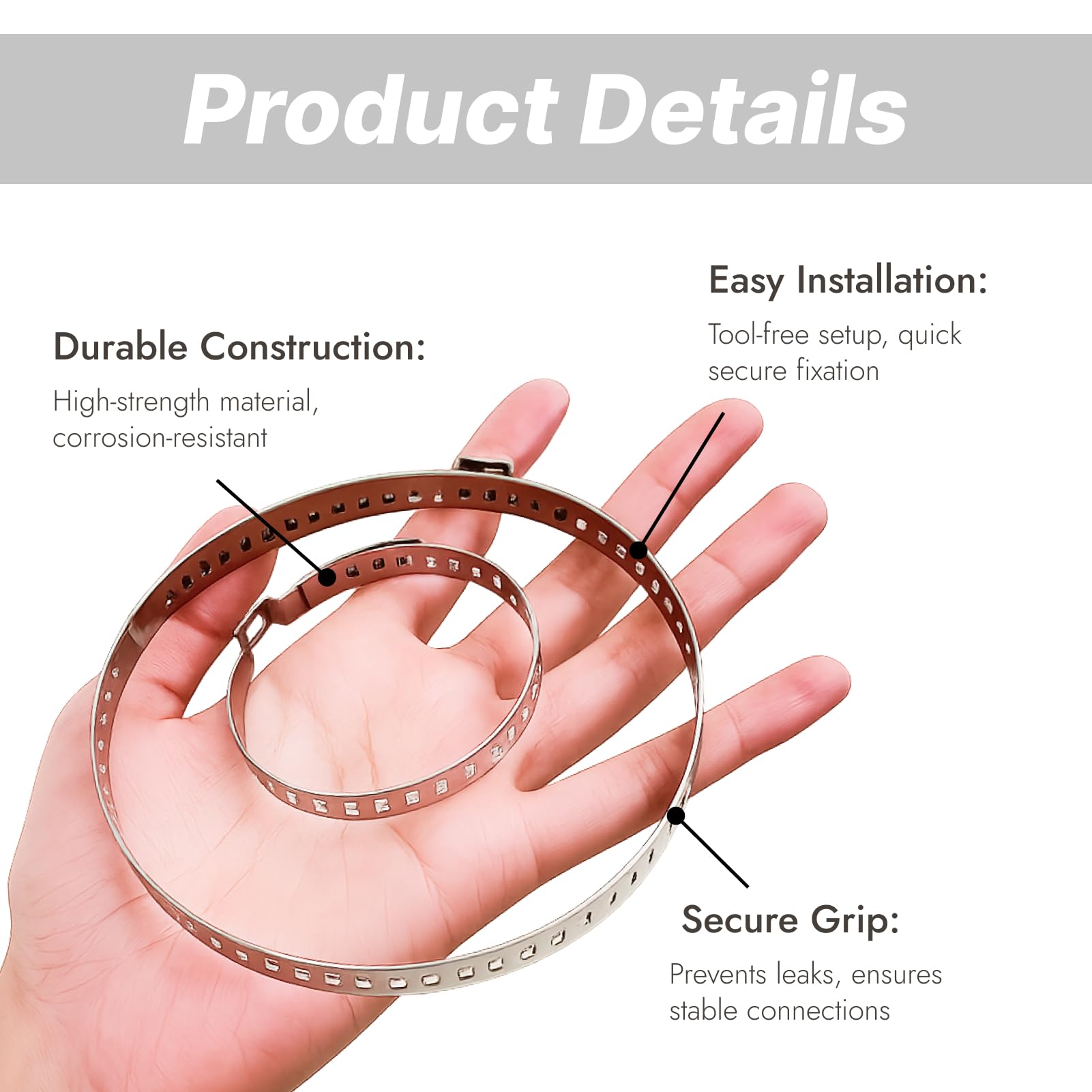 14PCS Collier De Serrage pour Soufflet de Cardan, 7 Grandes et 7 Petites  Pinces Réglables Universelles pour Arbre à Cardan, Accessoires pour  Transmission Automobile : Amazon.fr: Auto et Moto