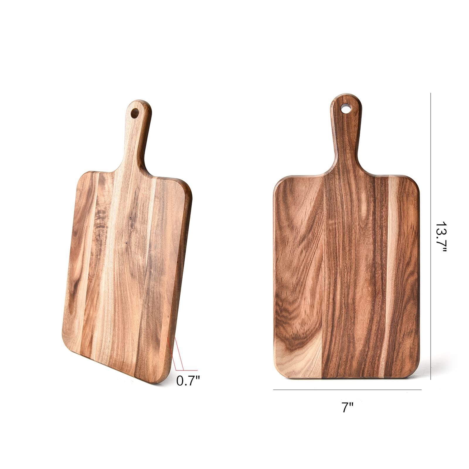 BF BILL.F SINCE 1983 Acacia Wood Large Chopping Board 35×18×1.8cm - Image 4