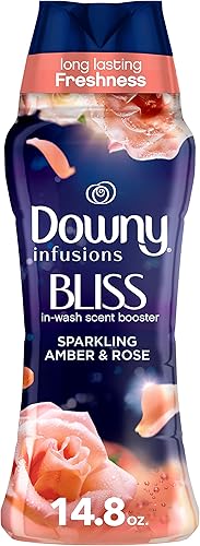 Vista 95 de Downy Infusiones - Perlas potenciadoras de aroma en el lavado, aroma Calm de lavanda y vainilla, 5.7 onzas