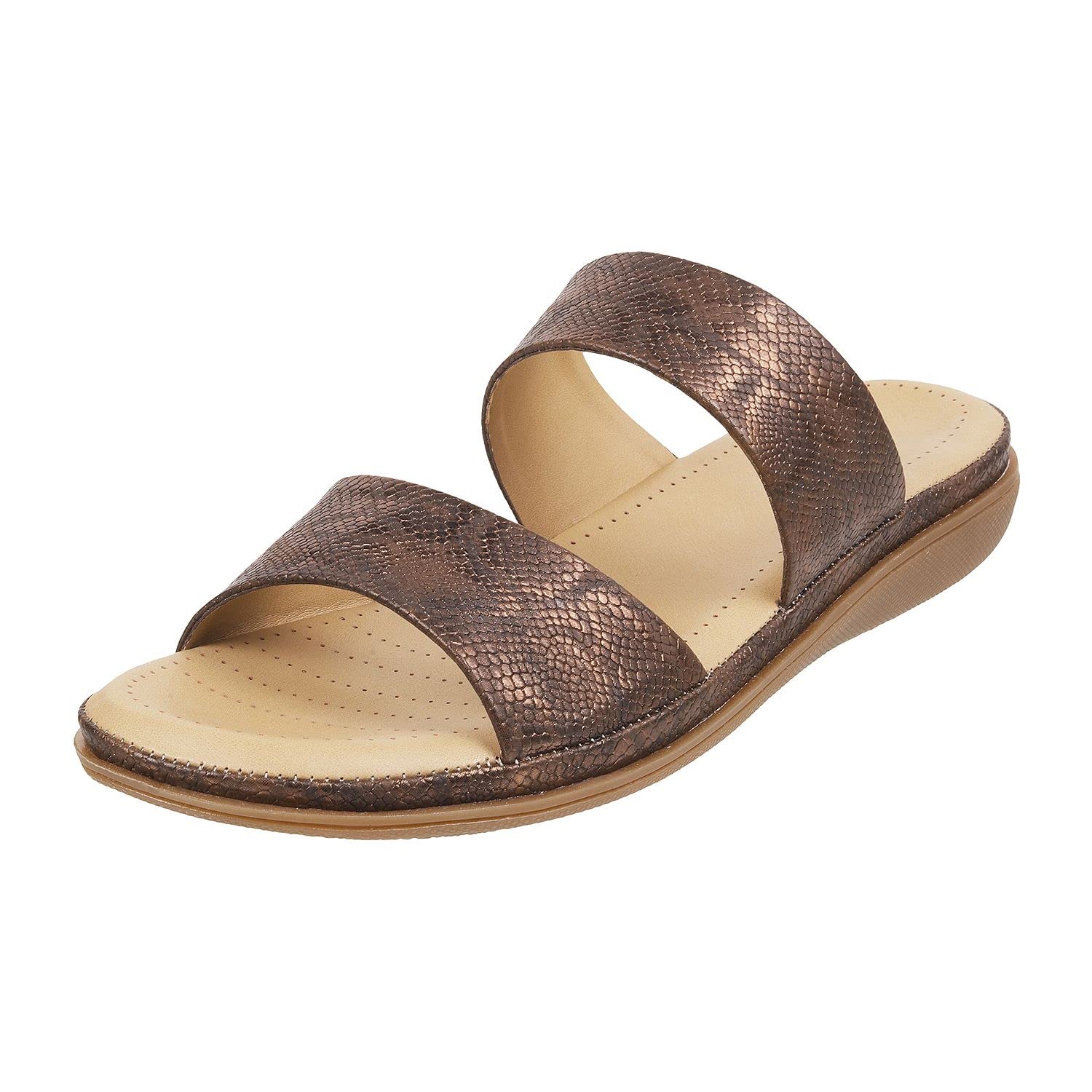 Metro Women Antic Gold Casual Synthetic Sandals Uk/4 Eu/37 (41-38) (B0CYZZTHRB) Amazon Price History, Amazon Price Tracker
