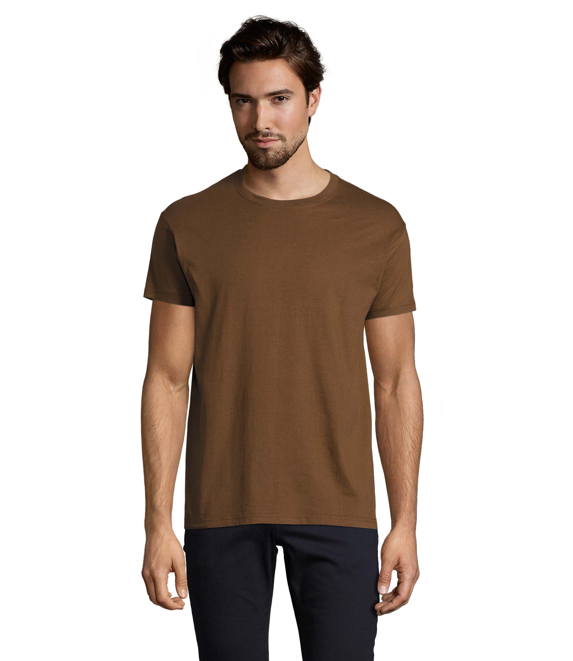Sol's Brown - Erdfarben Sol’s Imperial T-Shirt - Brown - XX-Large