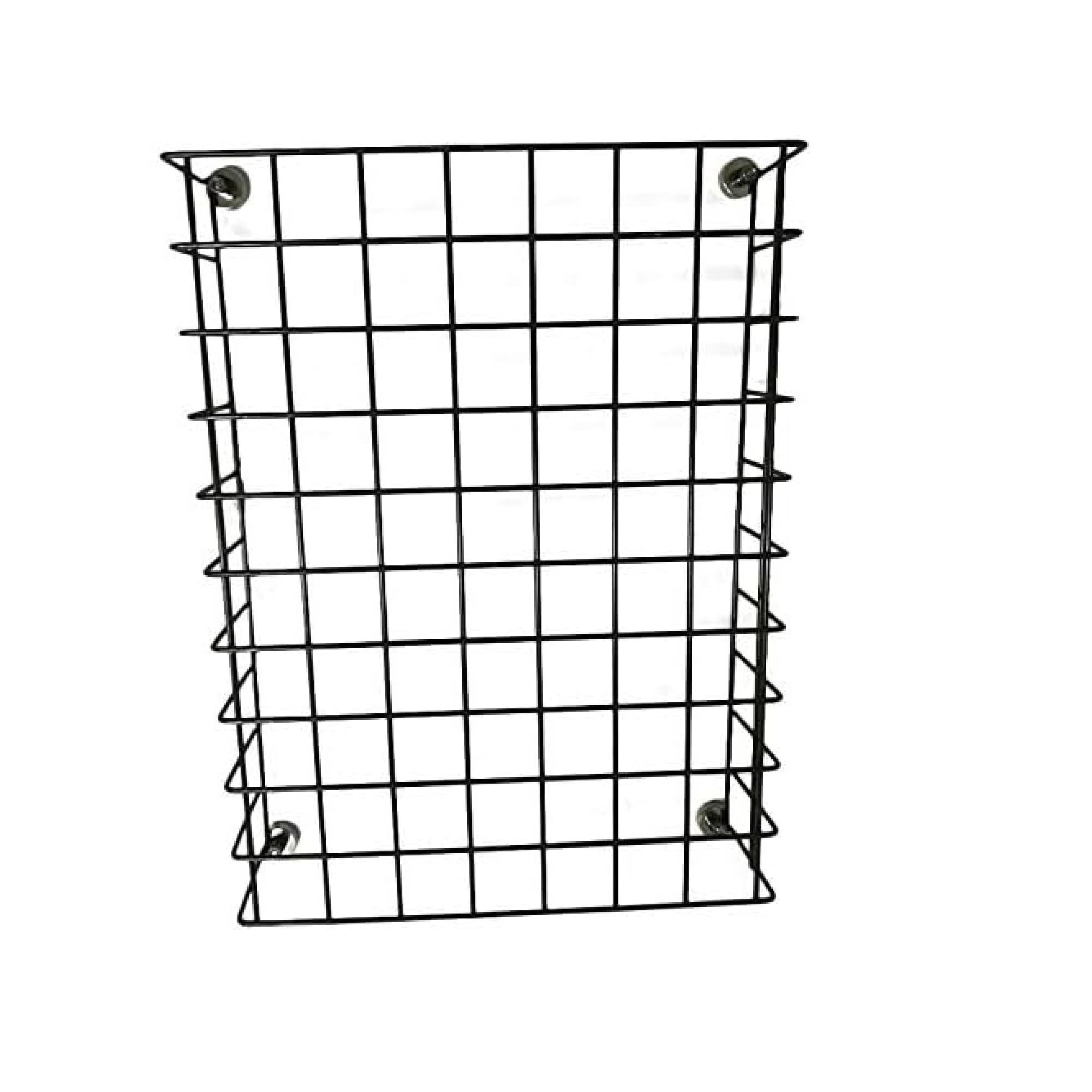 BRICOQUI Griglia salva ustioni per stufe a pellet e legna antiscottatura modello BASE con 4 calamite 30,5 x h 40 cm