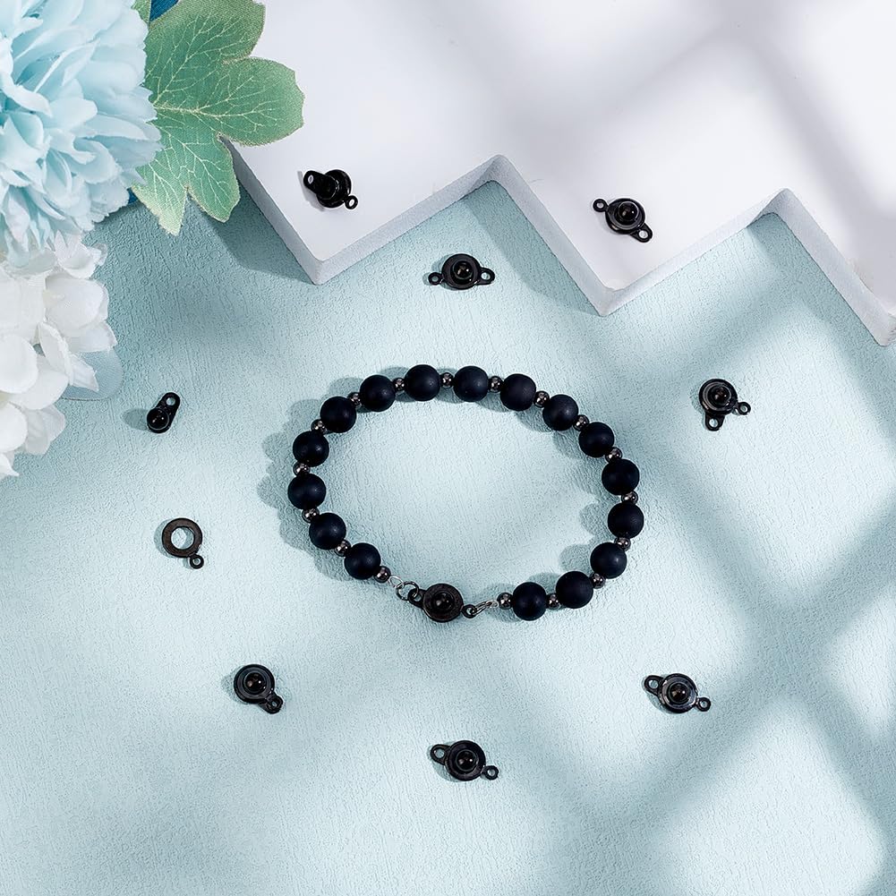 Amazon.co.jp: UNICRAFTALE 約15セット 15.5mm ステンレス 留め具