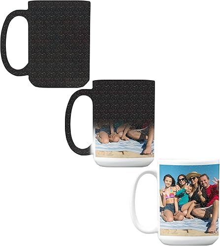 Miniatura 36 de Taza de café personalizada – Taza de cerámica personalizada con foto, texto o logotipo, taza de té Taza personalizada con imagen o mensaje Idea