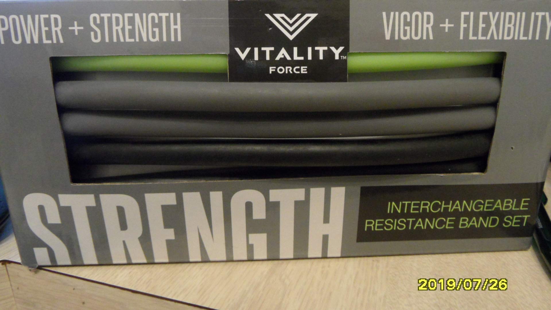 LifestyleVitality Force Interchangeable Resistance Band Set