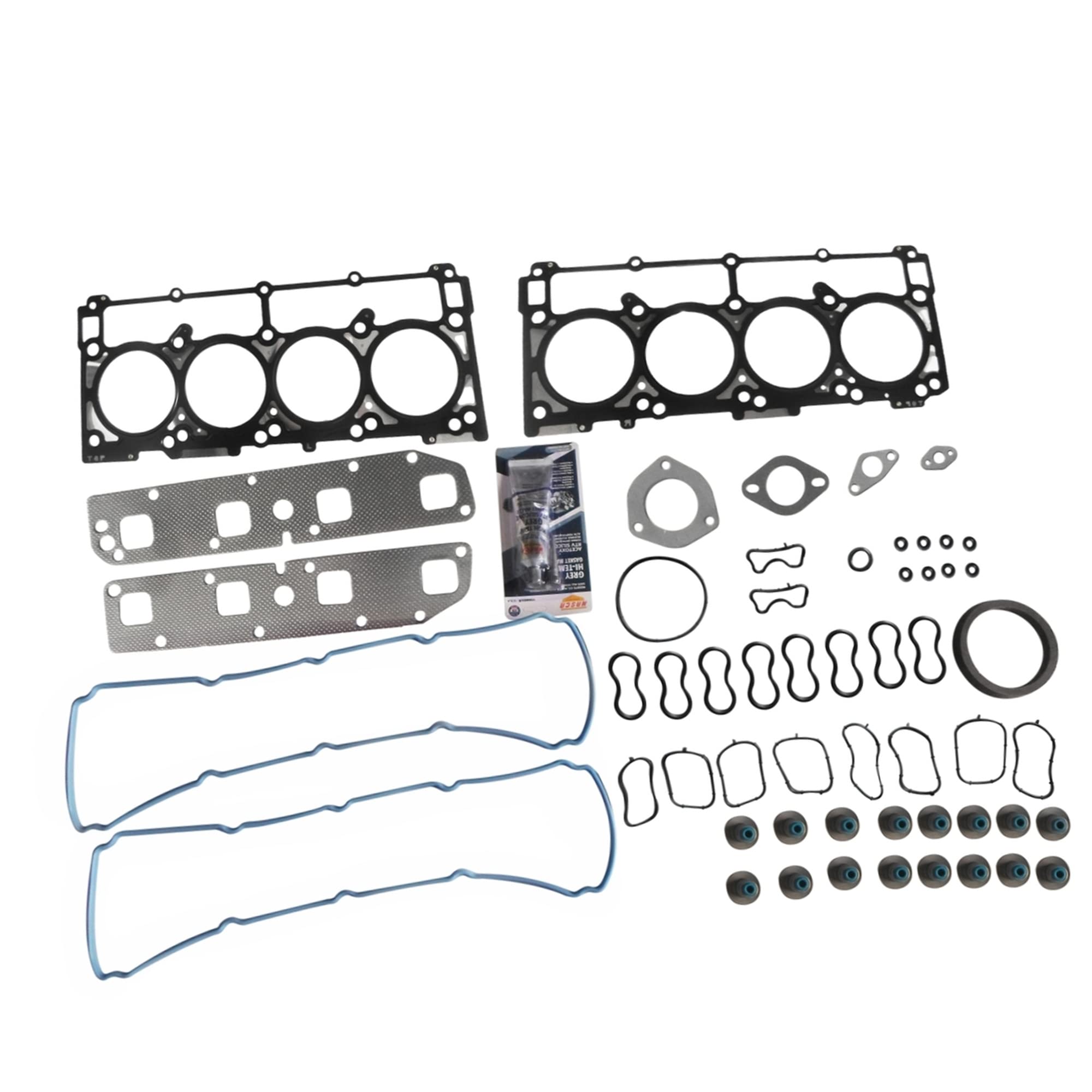 Partsflow Head Gasket Set 5.7L 345CID V8 OHV, VIN Code D, 2"
