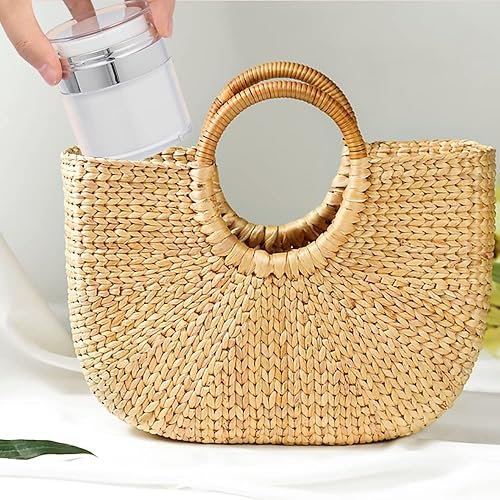 Miniatura 7 de Tarro de bomba sin aire, 2 botellas de vacío para crema, botellas pequeñas de bomba sin aire, dispensador de loción con bomba para artículos de