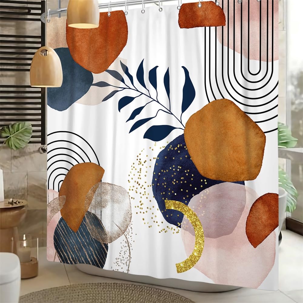 Uiiooazy Abstract Shower Curtain - Image 4