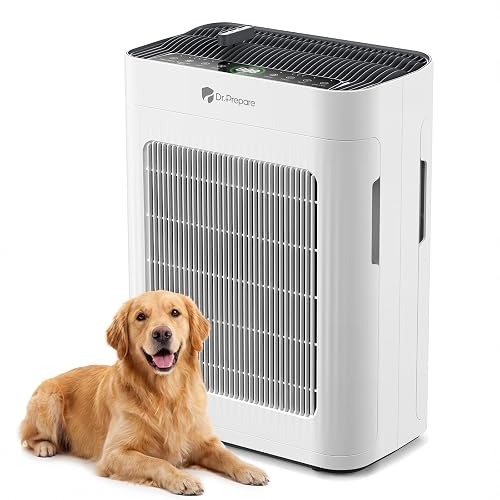 Dr.Prepare 3,000 ft² Air Purifier 20dB Sleep Mode