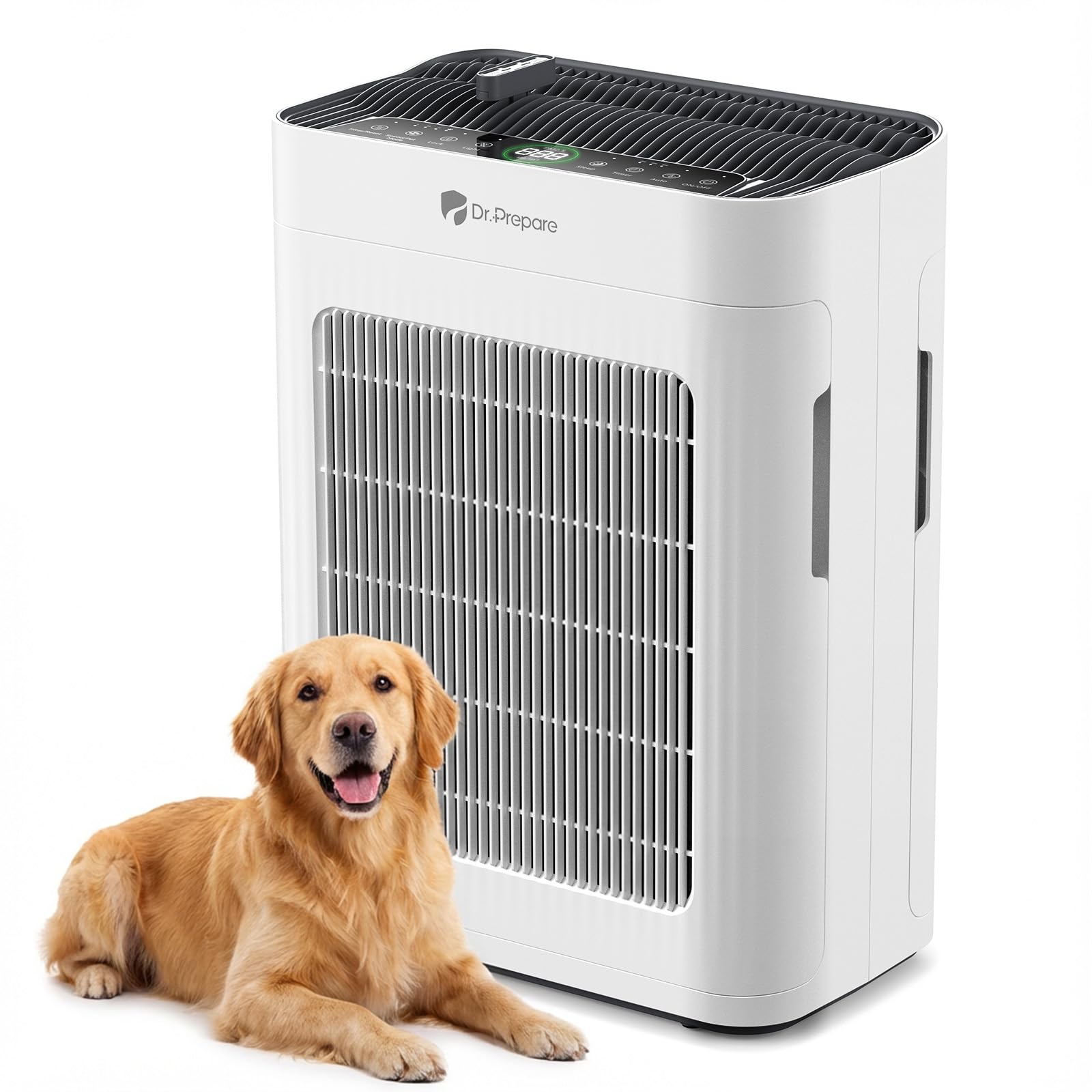 Dr Prepare Air Purifier for Home Bedroom Large Room Up to 3 000 ft HEPA Air Cleaner with