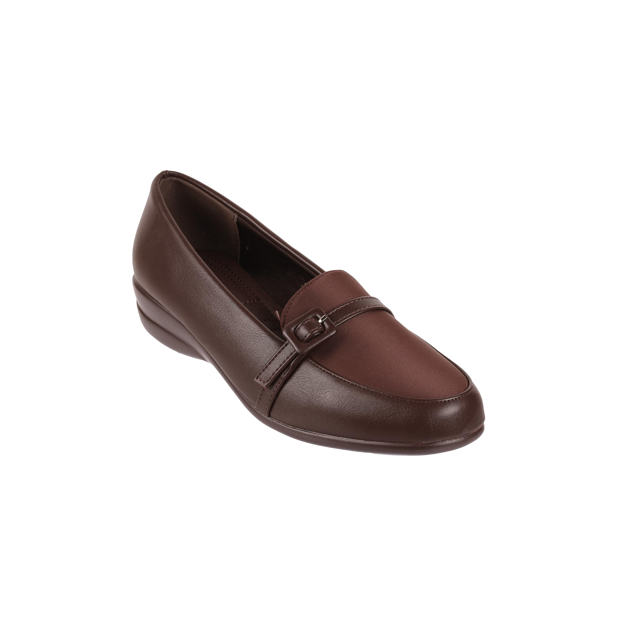 Women Brown Formal Slip On-image-0