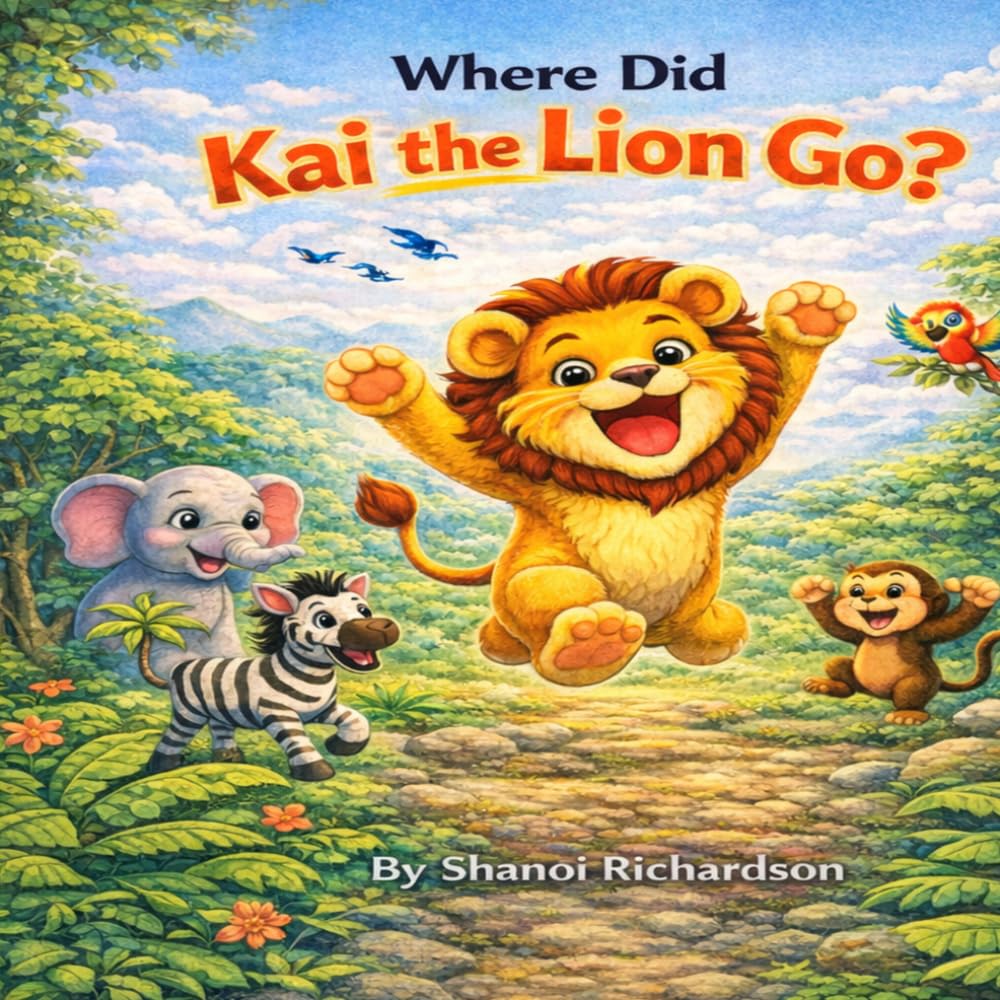 Where did Kai the lion go?: A Jungle Hide-and-Seek Adventure (Kai the Lion learn series)