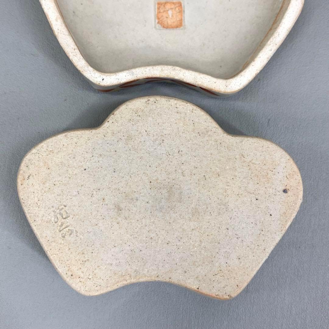 香合 真清水蔵六 若松 茶道具 香合 真清水蔵六 若松 茶道具