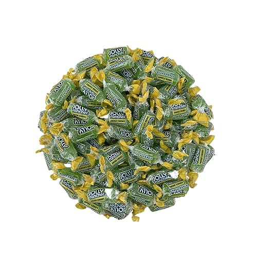 Miniatura 3 de CandyKrave Jolly Rancher - Caramelos duros saborizados de alta calidad, envueltos individualmente, bolsa de dulces a granel, delicia de sabor a