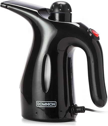 Dominion SteamMax™ - Vaporizador portátil para ropa, ideal para el hogar o viajes, calentamiento rápido, elimina arrugas en la ropa y la tela,