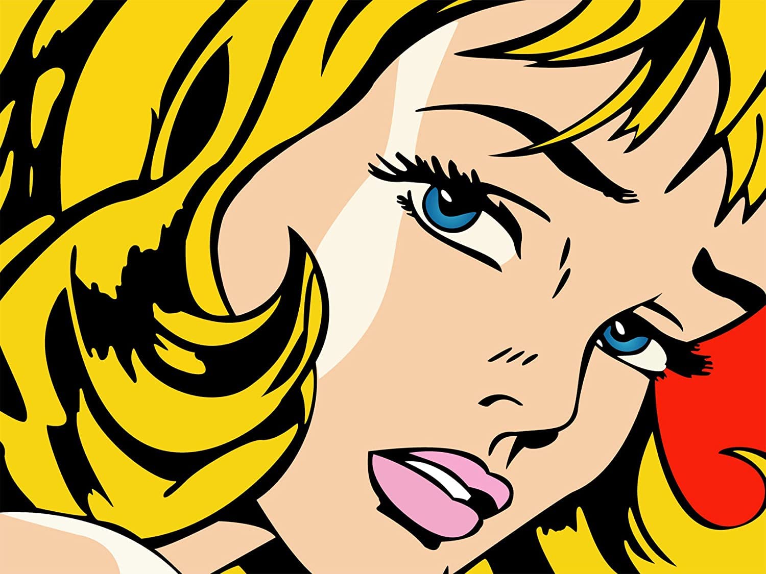 Rpw Roystone Print Works Roy Lichtenstein Pop Art Retro Reproduction A4/A3 Poster/Print (A3)
