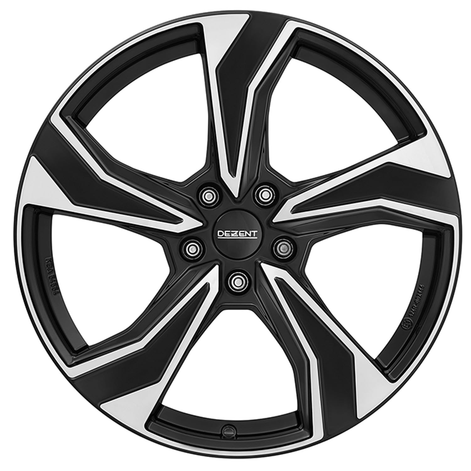 4x Dezent llantas KB dark 7.5Jx19 ET42 5x108