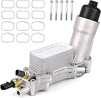 MNJWS 926-959 Upgraded Aluminum Oil Filter Housing & Cooler Kit for 3.6L Pentastar Dodge Charger Challenger Jeep Wrangler Grand Cherokee Ram