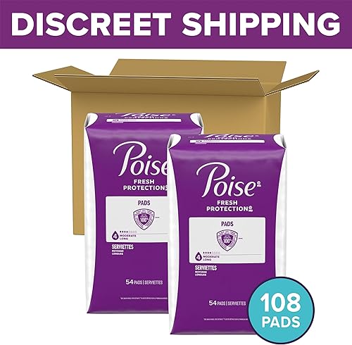 Miniatura 2 de Poise- Almohadillas de incontinencia, absorción moderada., 10036000474166, Longitud, 1