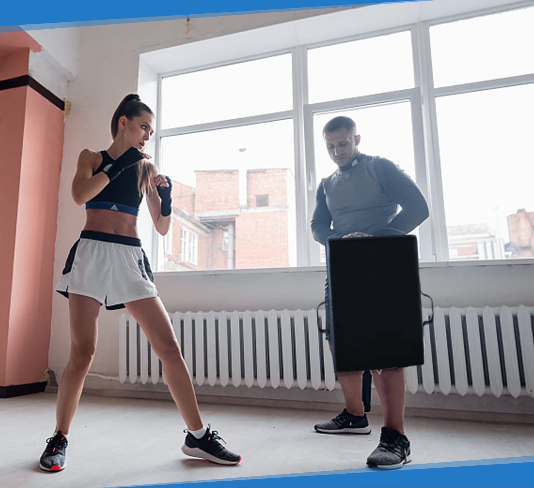 Bloccaggio Pad Arti Marziali Calci Pad Calci Scudo Blocco Pad per Allenamento Taekwondo Kick Pad Boxe Protezioni per il Corpo per Adulti