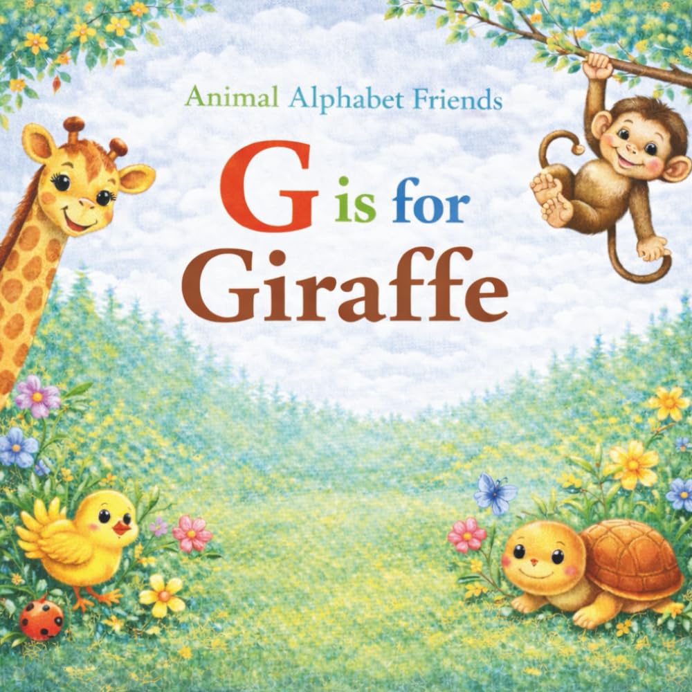 G is for Giraffe: Animal alphabet Friends