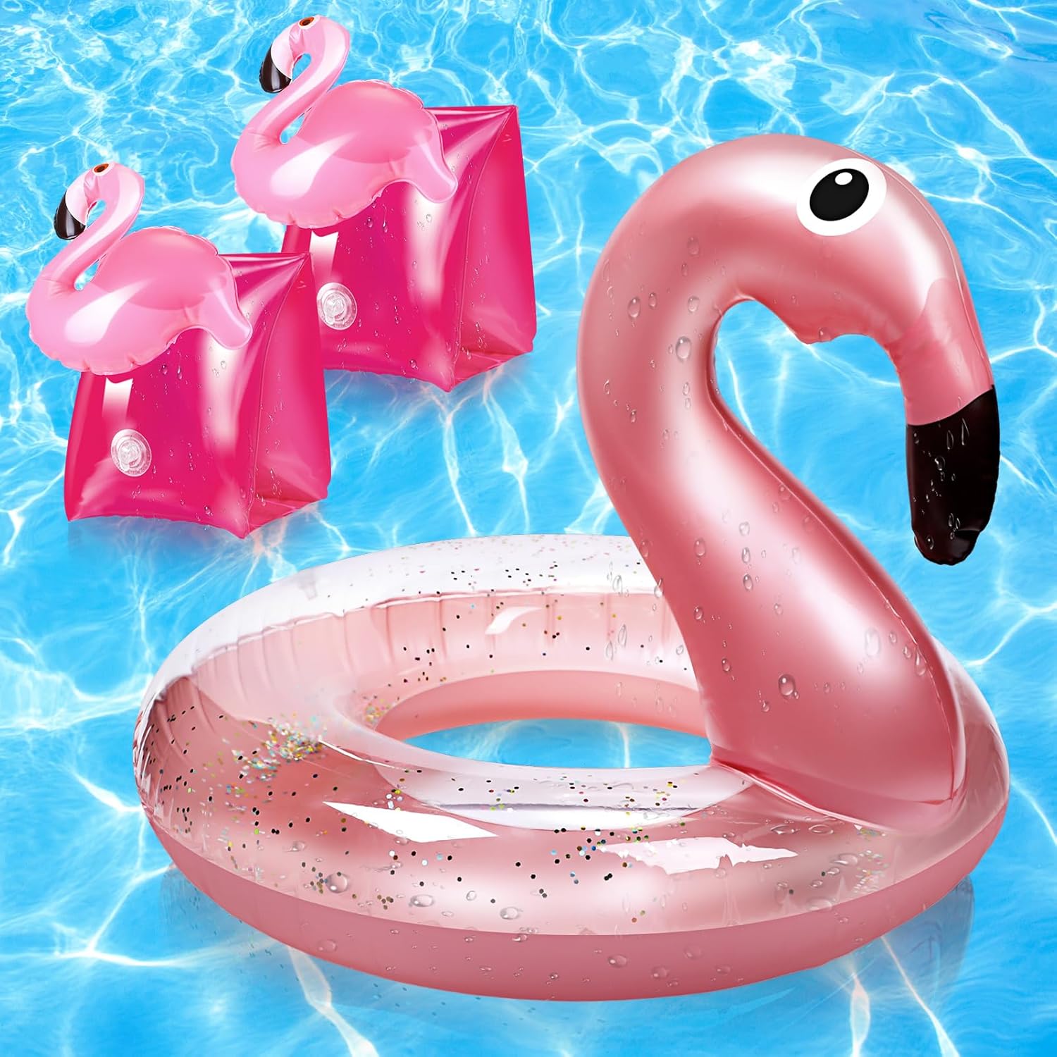 Amazon.com: 3 Pcs Kids Pool Floats Toddler Arm Floaties Set Children ...