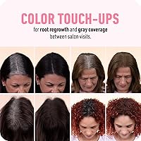 Vista 4 de BOLDIFY Polvo para la línea del cabello – Color de cabello para retoque de raíces para cobertura de canas – Polvo de cabello que oculta zonas calvas