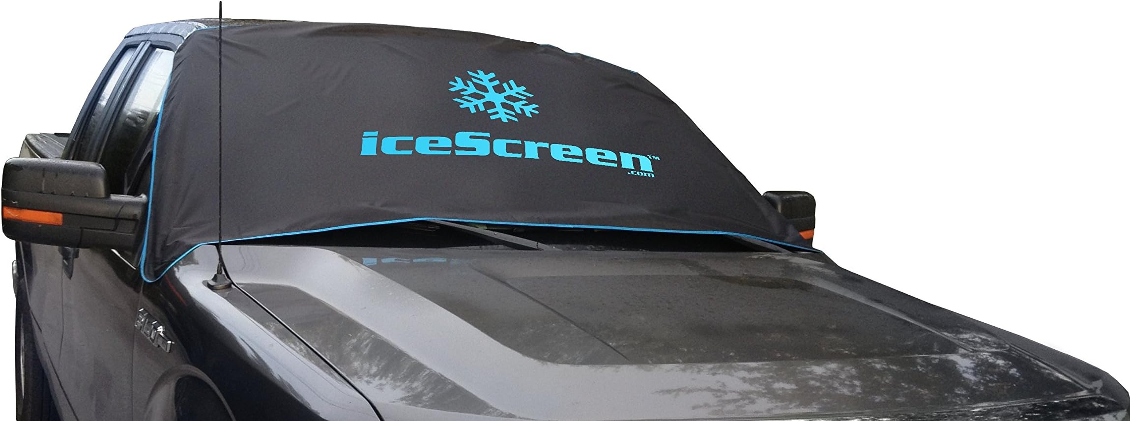 ~ Pickup Magnetic Windshield Ice & Snow Cover for Trucks- XL Black
