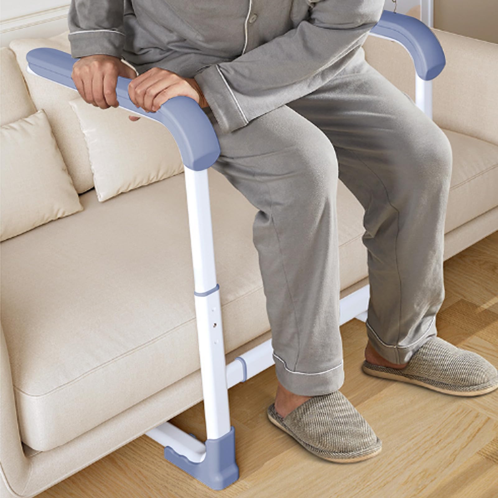 Couch Stand Assist, Height Width Adjustable Chair Couch Lift Assist Sit to Stand Portable Non Slip Mobility Standing Aids Supports Assist Devices for Elderly Disabled
