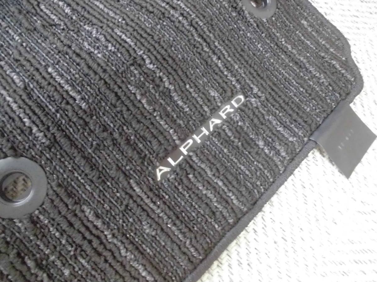 Amazon.co.jp: 新車外し 30 アルファード 純正オプション フロアマット 