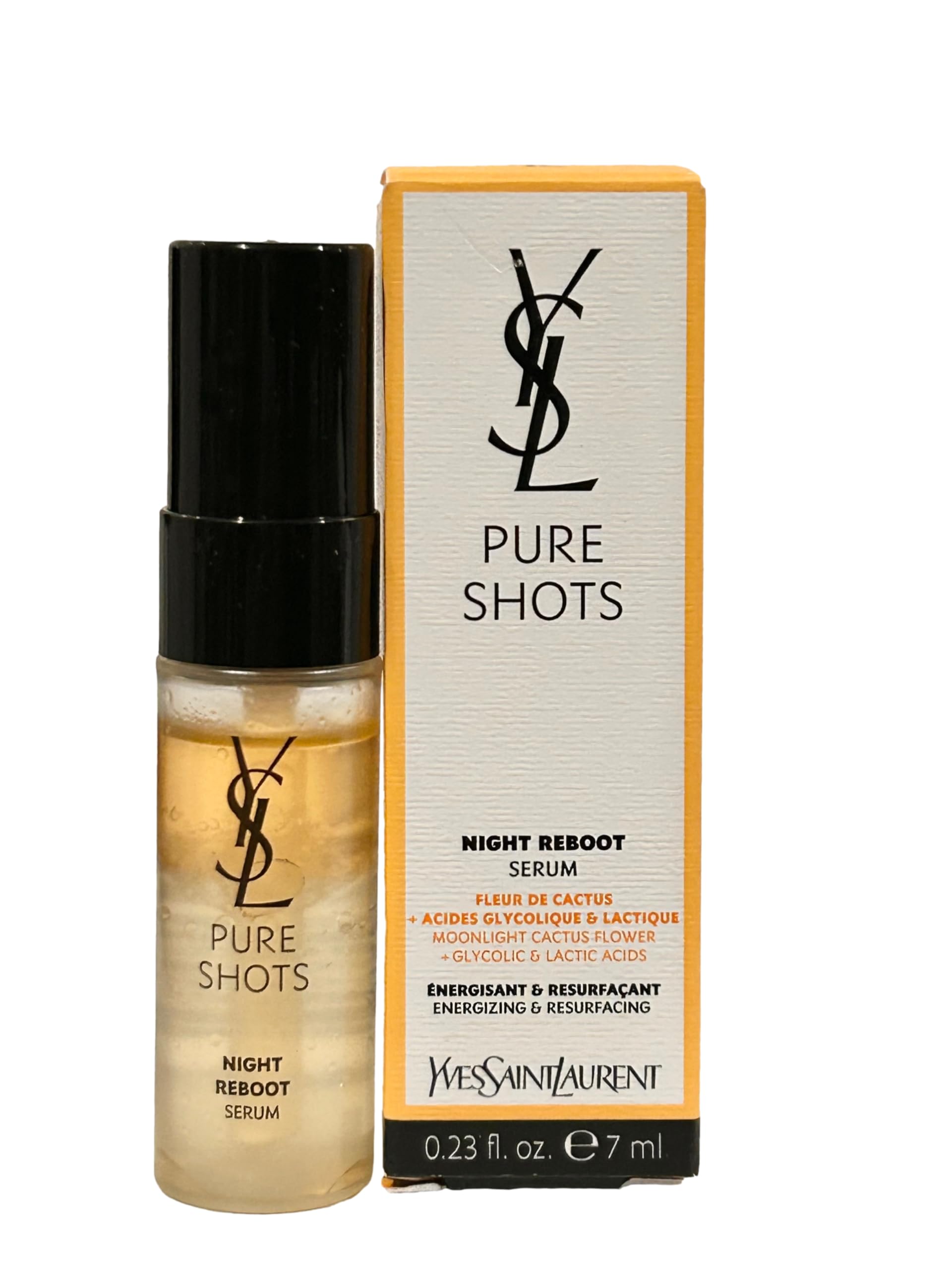 Amazon.com: Yves Saint Laurent YSL PURE SHOTS Night Reboot Serum