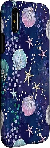 Miniatura 9 de Funda para iPhone 11 Pro Max Aesthetic Seashell Purple Ocean