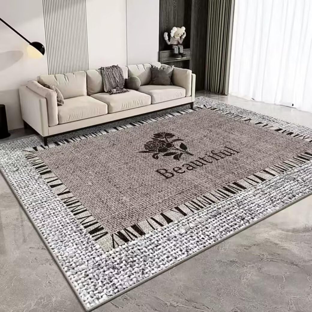 Moquette géométrique moderne et minimaliste pour grand espace