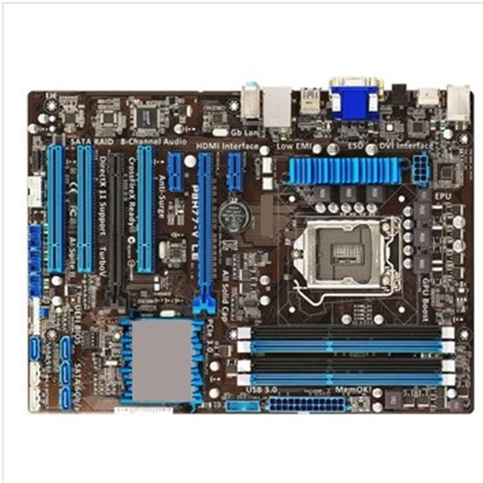 Carte mere P8H77-V Socket 1155 concue avec des composants robustes et durables